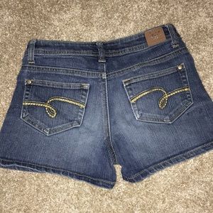 Justice jean shorts